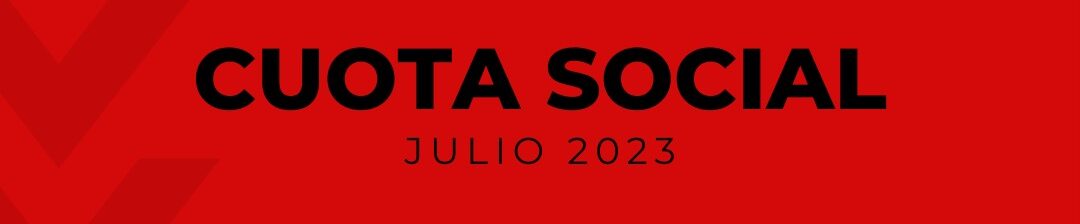 Actualización cuota social